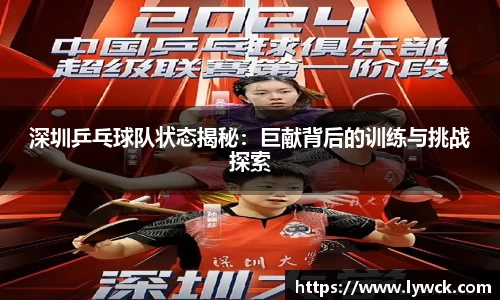 深圳乒乓球队状态揭秘：巨献背后的训练与挑战探索